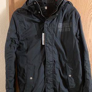 Boys H&M Long Utility Jacket